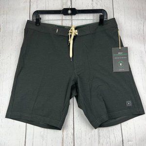 LinkSoul Golf Plain 33 Board Walker Shorts Black‎ Men New